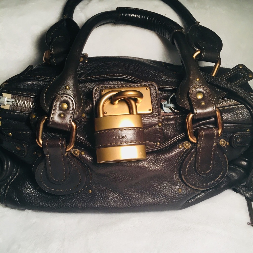 Chloe lock purse